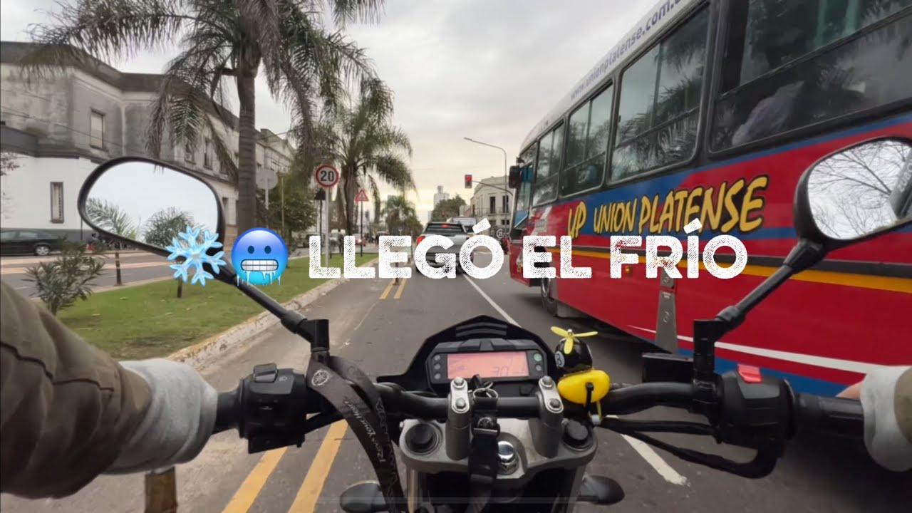 [4K] {RELAX} Ruta de frío La Plata - Buenos Aires | Ride with me Yamaha FZ