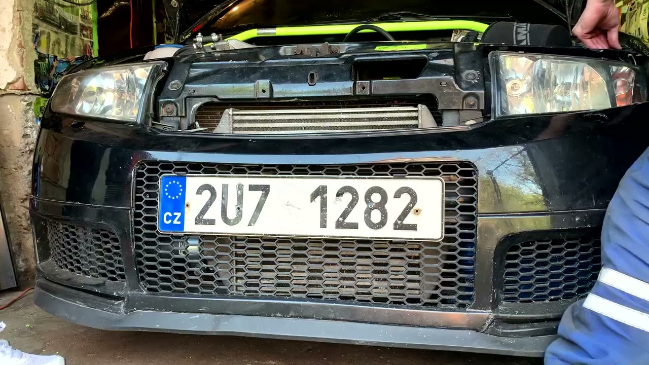 Instalace držáků registrační značky (spz) bez rámečku