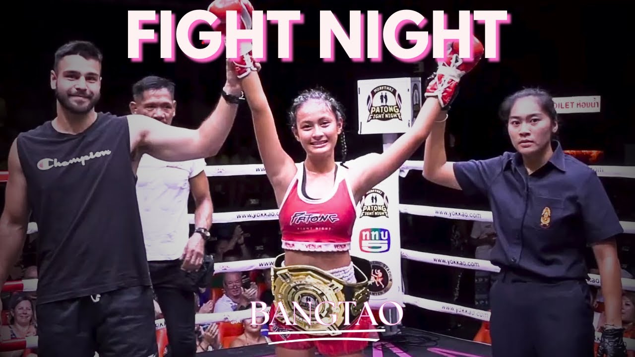 Bangtao Muay Thai Fighter NINA secures TKO victory at Singpatong stadium