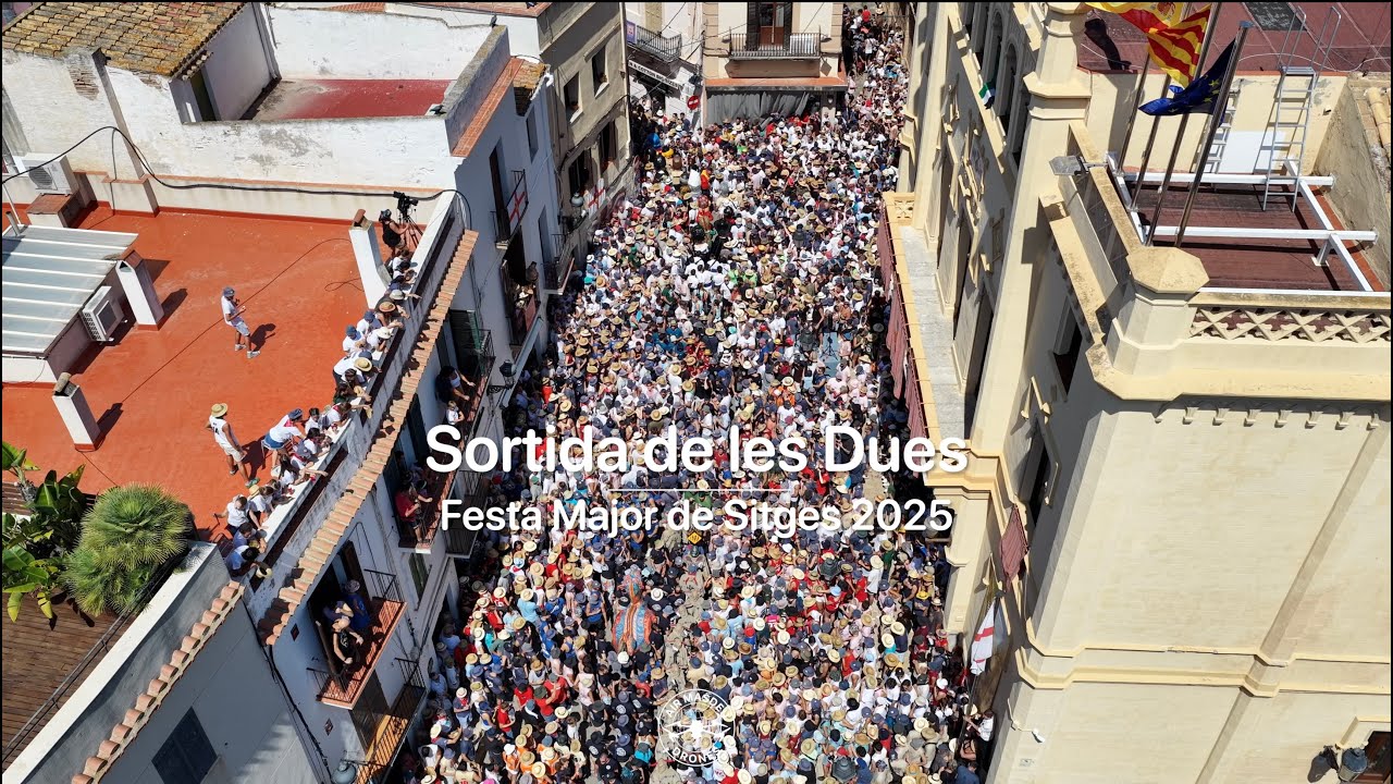 Festa Major de Sitges 2025. Sortida de les 2 des de l'aire