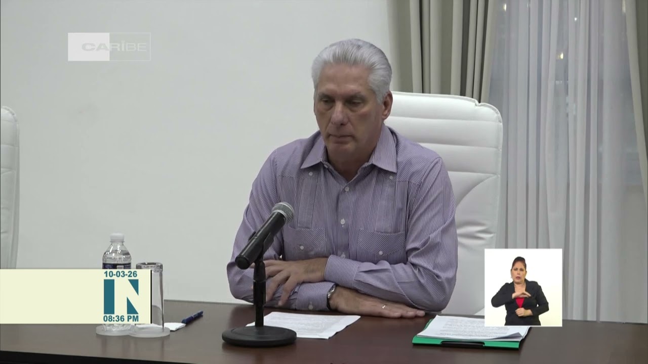 Delegación de la Asamblea Internacional de los Pueblos fueron recibidos por el presidente de Cuba