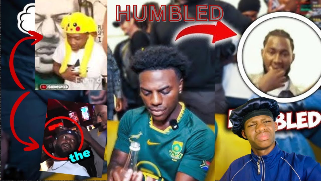 iSHOW SPEED HUMBLES SOUTH AFRICAN YOUTUBERS|AFRICA TOUR|REACTION