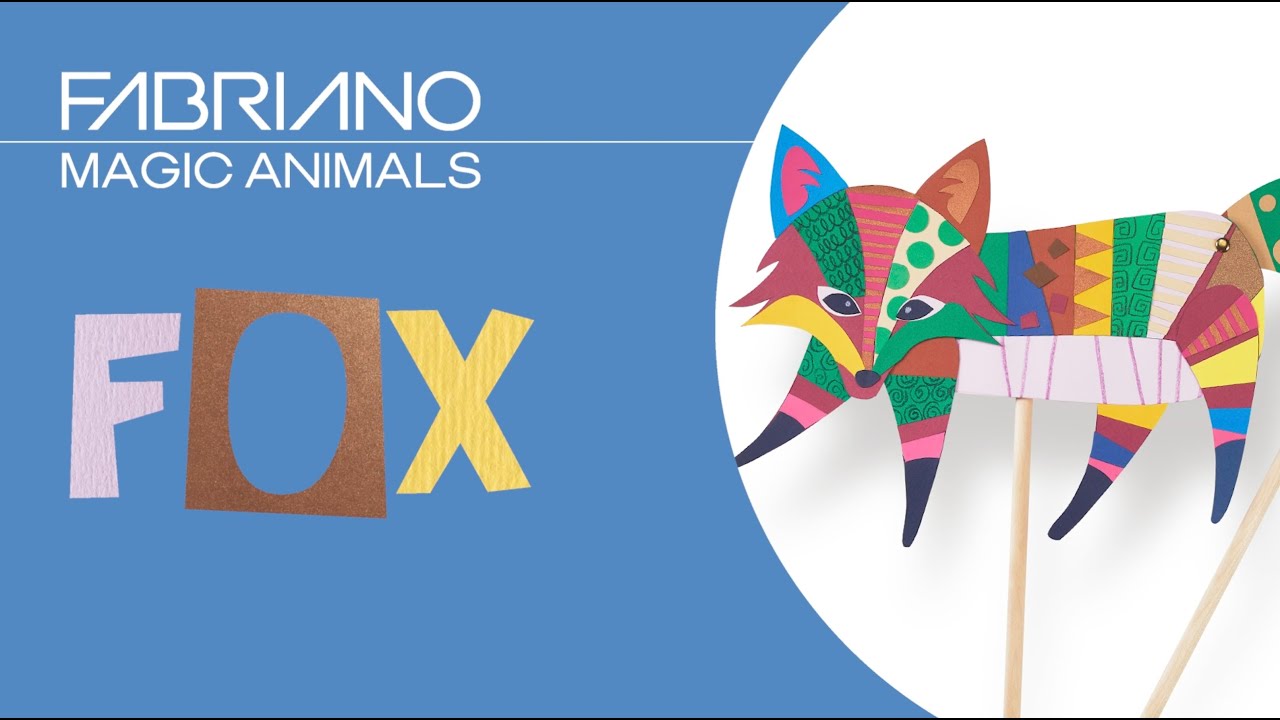 TUTORIAL | MAGIC ANIMALS - How to make a fox puppet