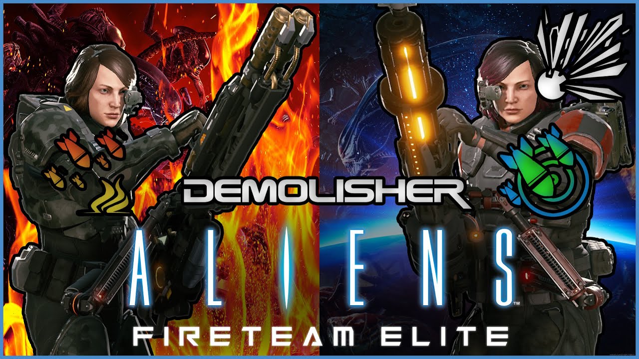 Pyro- & KnockMolisher | End-Game Demolisher Builds | Aliens: Fireteam Elite