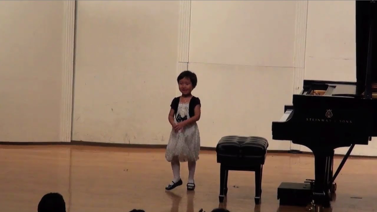 Olivia's First Piano Recital