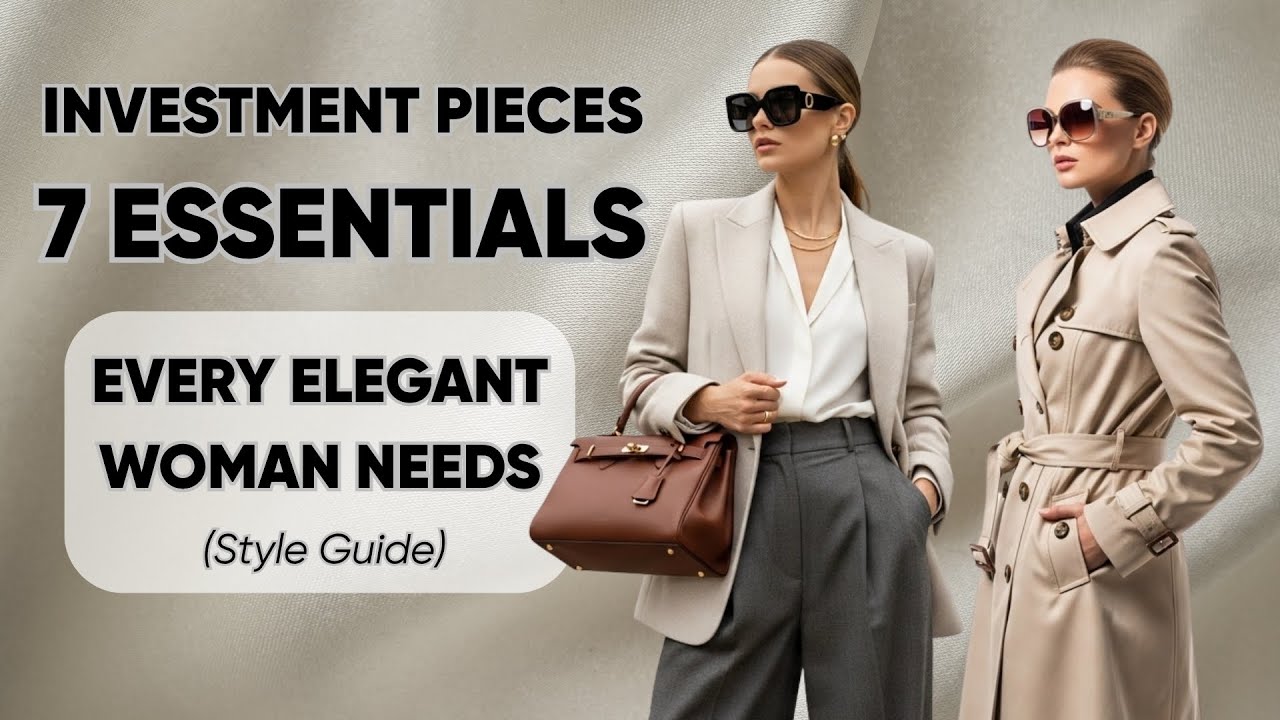 7 Items You Only Need to Buy ONCE (Timeless Wardrobe Essentials)