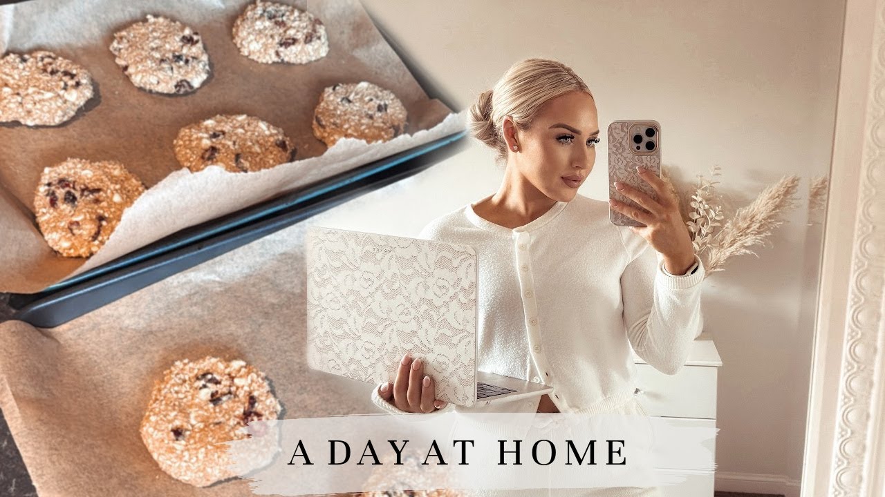 A DAY AT HOME | LINJER JEWELLERY, BAKING & LIFE UPDATES