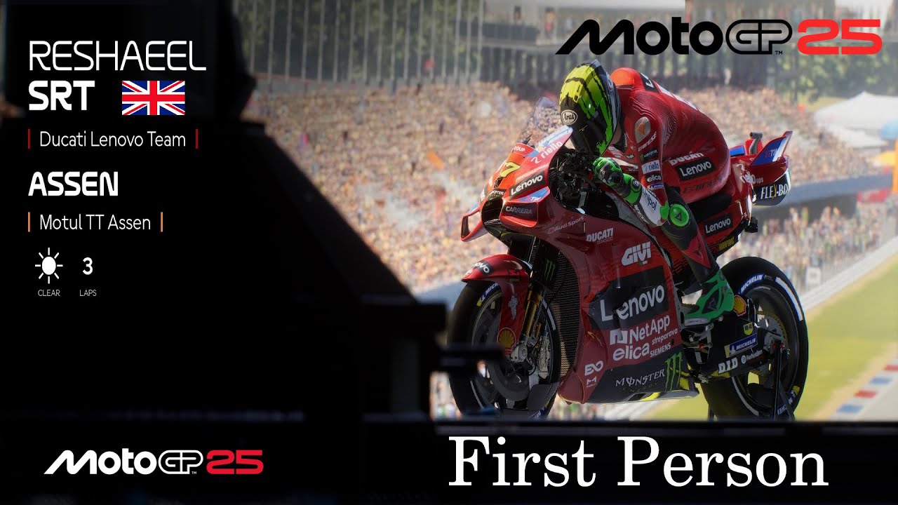 MotoGP 25 | First Person Pertamina Enduro Ducati TT Circuit Assen – Dutch GP Showdown Pc Gameplay