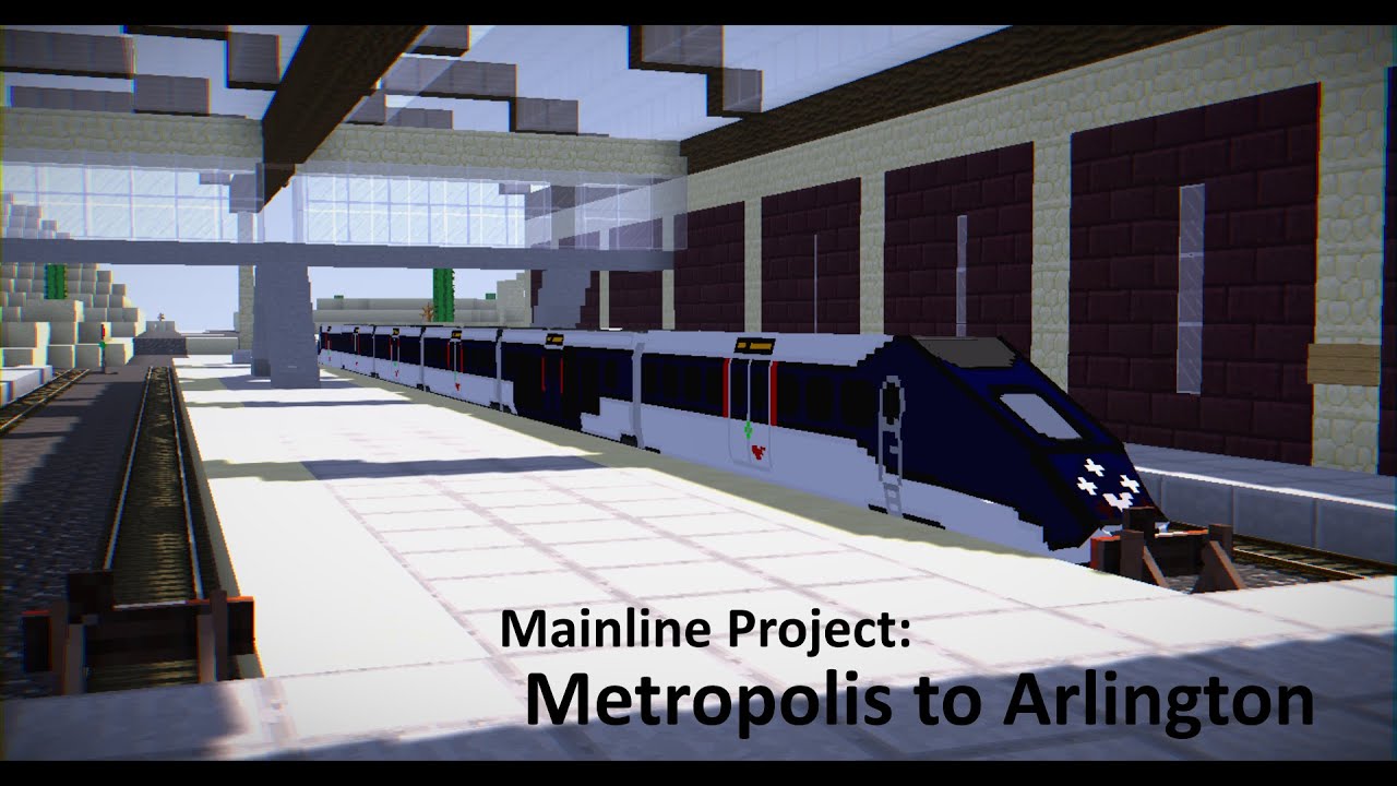 Traincraft - Mainline Project Routes: Metropolis to Arlington