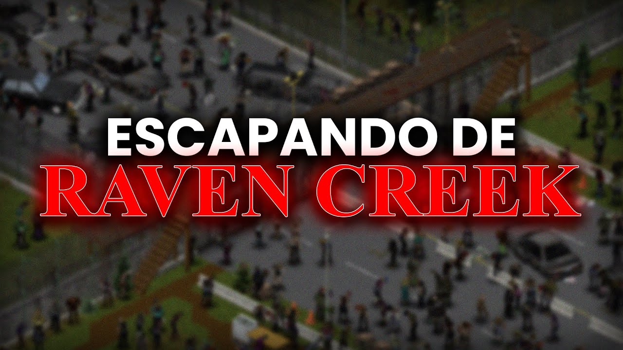 ESCAPANDO DE RAVEN CREEK en una NOCHE HELADA INFINITA | Project Zomboid Build 42.13.2
