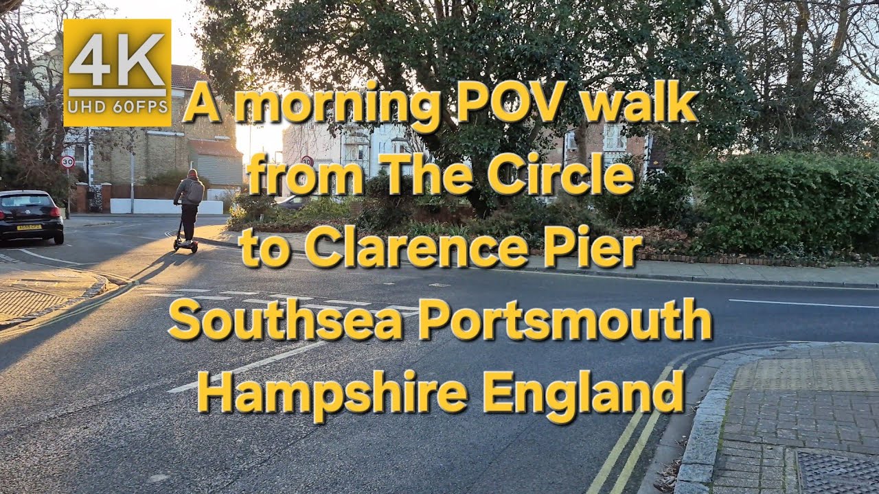 Weekly POV Walk | The Circle to Clarence Pier | Southsea Portsmouth UK | January 2026