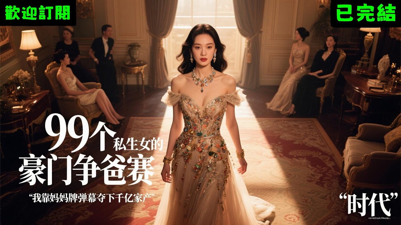 已完結爽文《99個私生女的豪門爭爸賽，我靠媽媽牌彈幕奪下千億家產》陳芸夕沈枝枝 #小说#完結爽文#一口氣聽完#有聲書