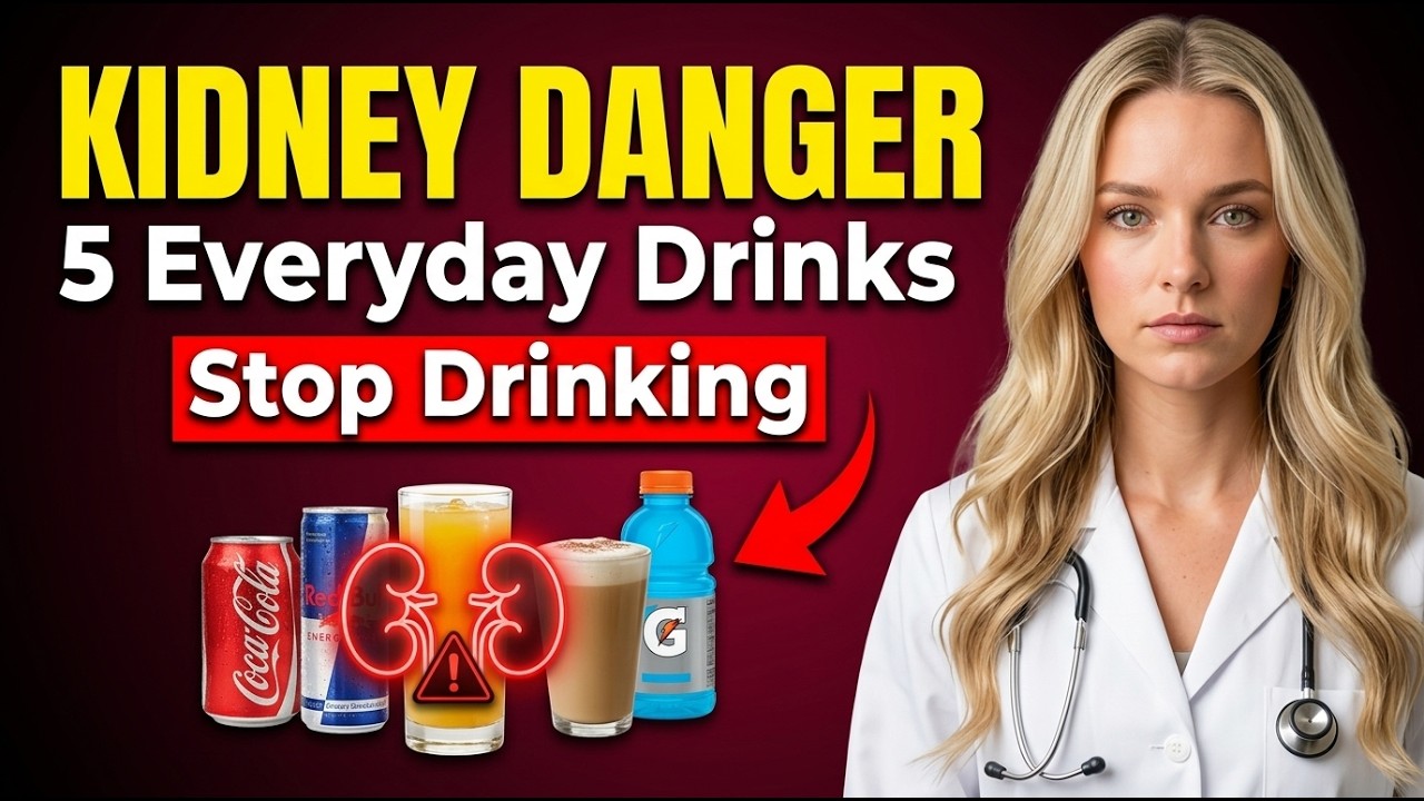 Your Kidneys Are Dying in Silence — Stop These 5 Drinks Immediately