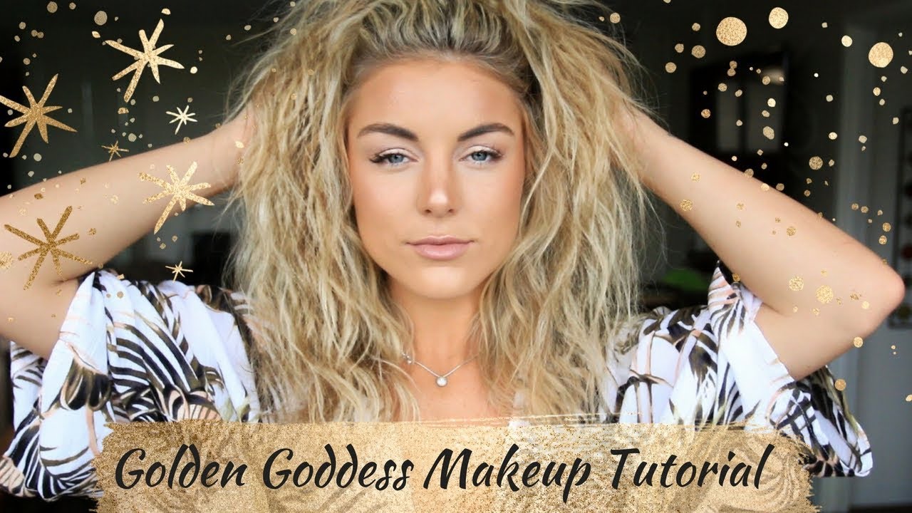 Golden Goddess Makeup Tutorial | Angelique Cooper