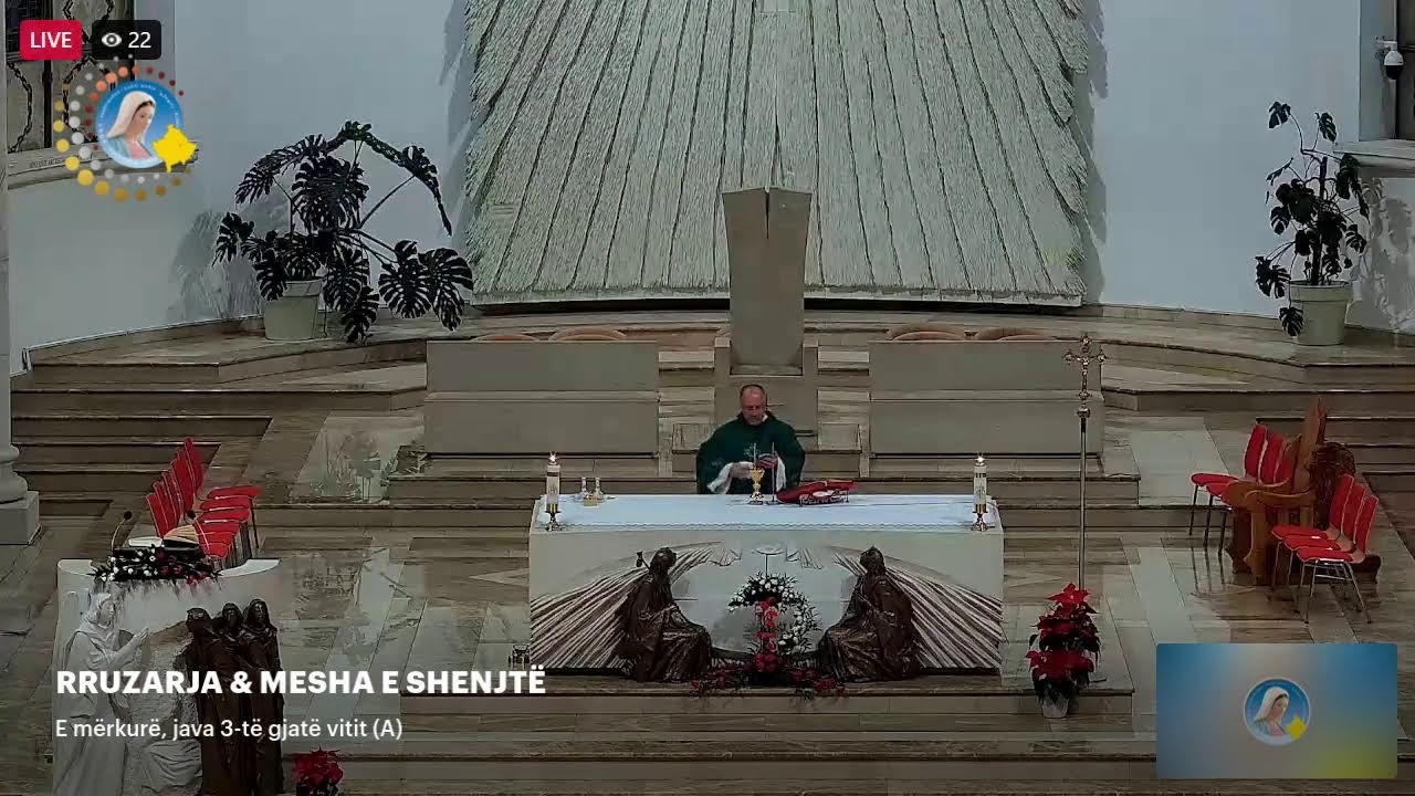 RRUZARJA & MESHA E SHENJTË - E mërkurë, java 3-të gjatë vitit (A)