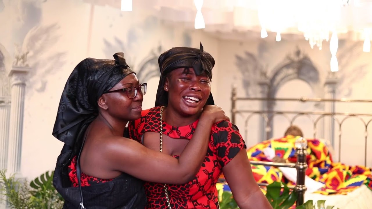 Two Siblings, Madam  Florence Agyei & Nana Akwasi Krapa Laid In State at Kumawu Besoro (Pt1)