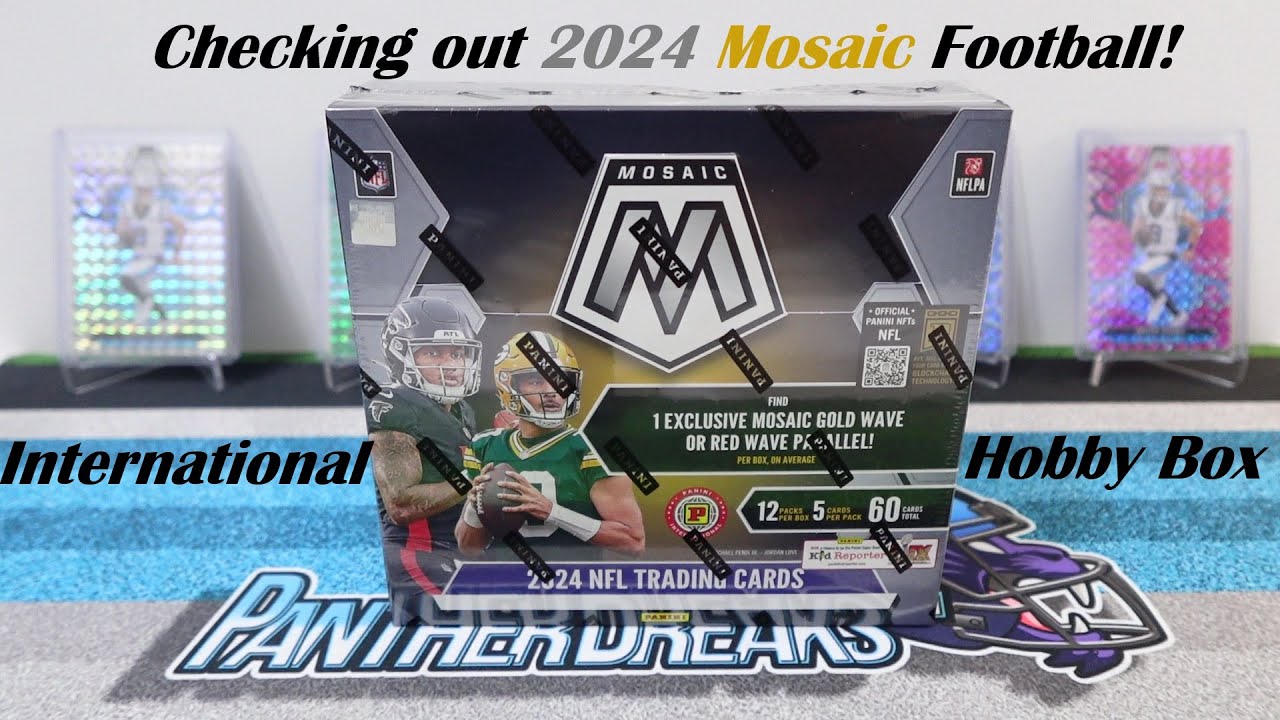 2024 Mosaic Football International Hobby Box!🚨Nice CASE HIT!!!🚨