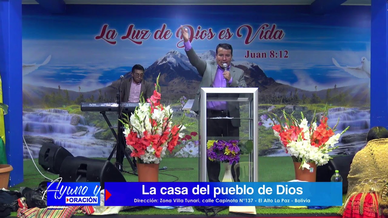 🕊Predica Pastor Ángel J. Paredes A. (Ministerio la luz de Dios es vida) 29/12/2021