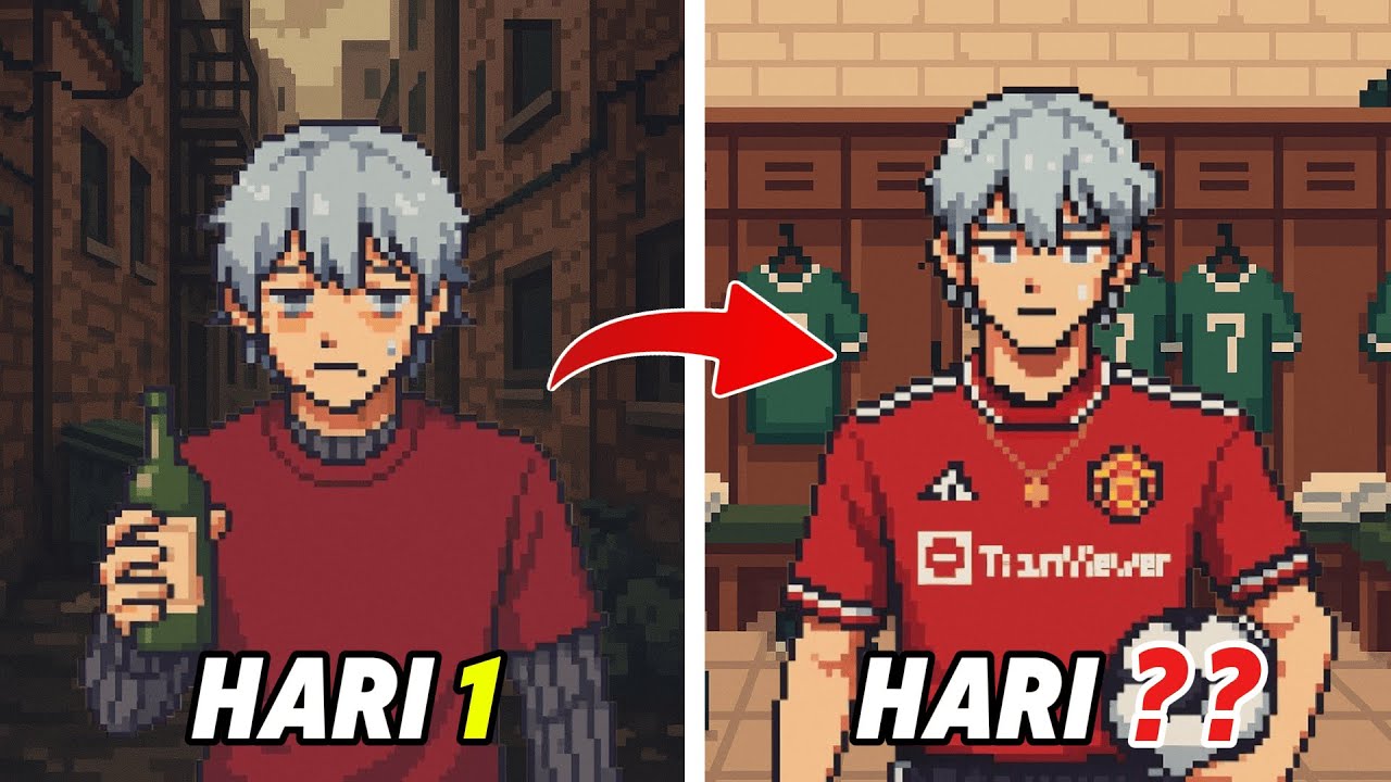 Aku Menjadi Pemain Bola Pemalas Di Football Life Simulator