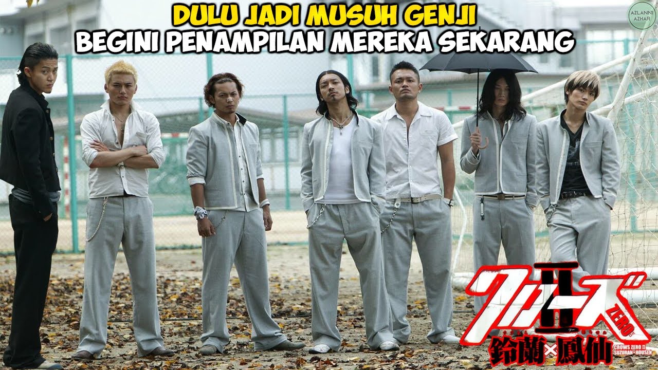 Dulu Jadi Musuh Bebuyutan Genji, Begini Beda Penampilan 7 Actor Crows Zero 2 (2009) Dulu vs Sekarang