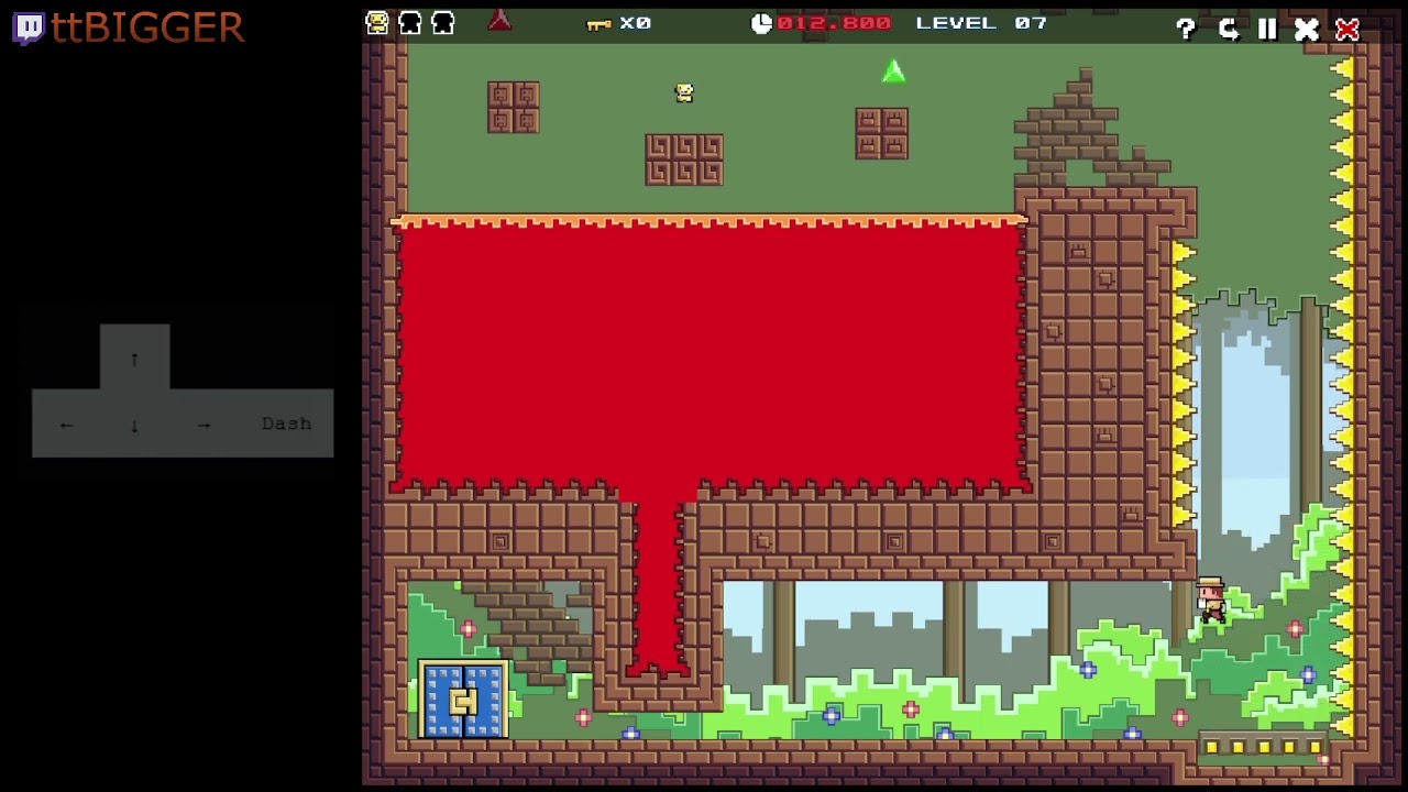 Pixel Quest Speedrun - Level 07 - Any% Glitchless in 20.700