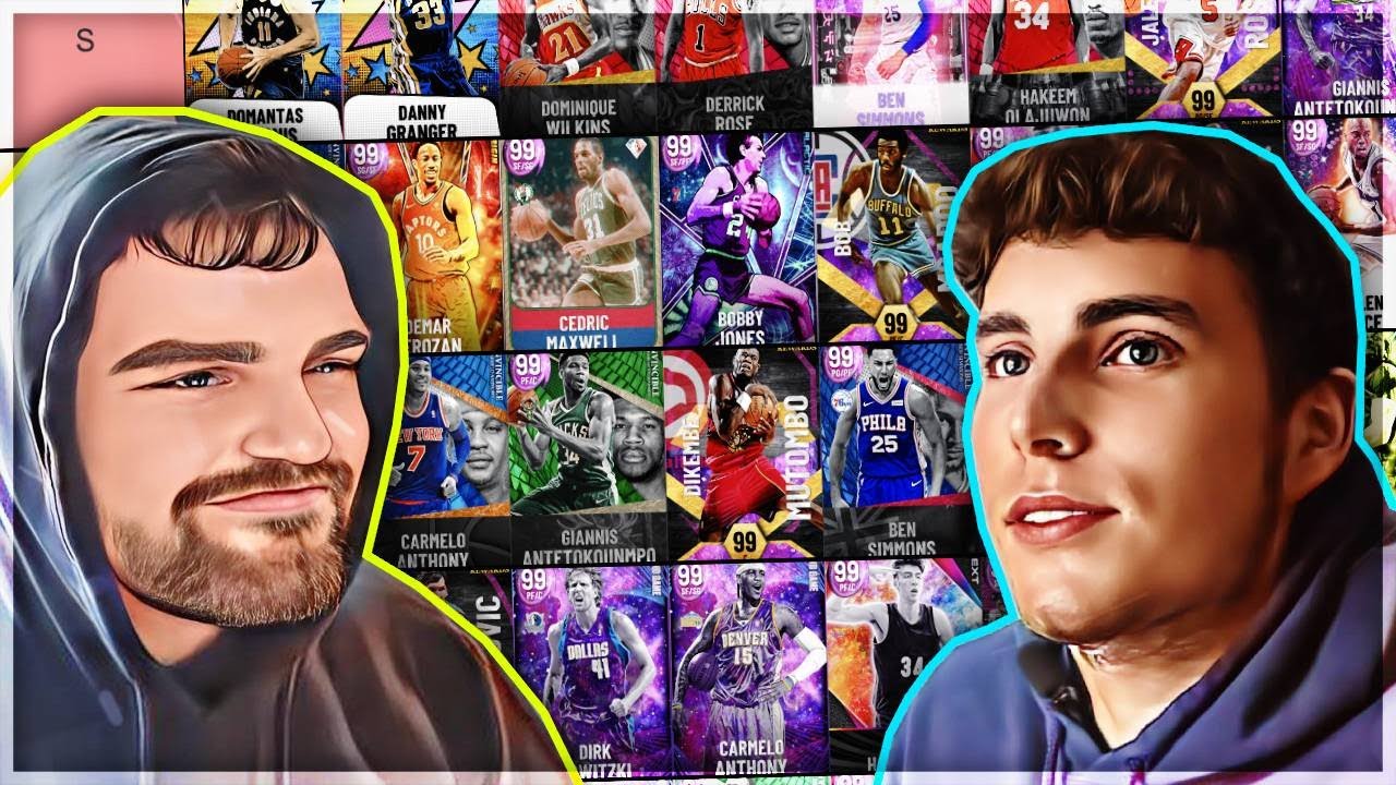 DBG и TYDEBO СОСТАВЛЯЮТ РЕЙТИНГ ЛУЧШИХ ИГРОКОВ В NBA 2K22 MyTEAM!! (Tier List, часть 2)