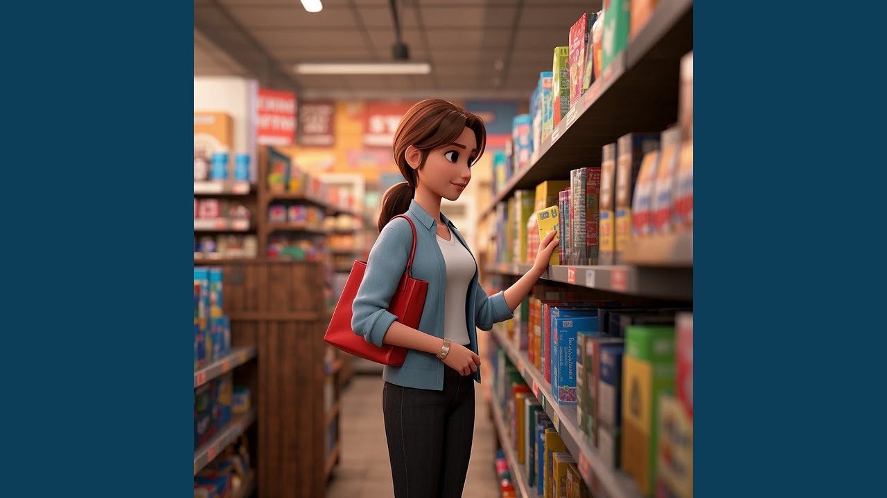 My wife goes to the market alone