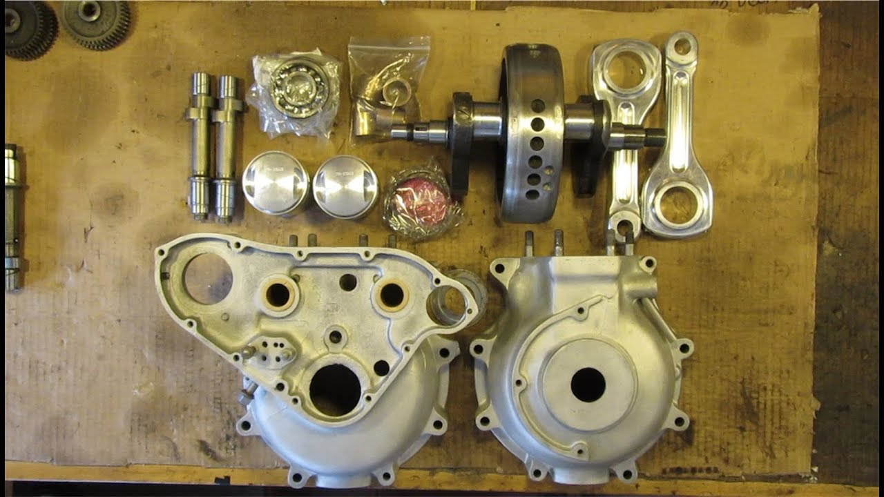 Triumph pre-unit engine rebuild - part1 (english subtitles)