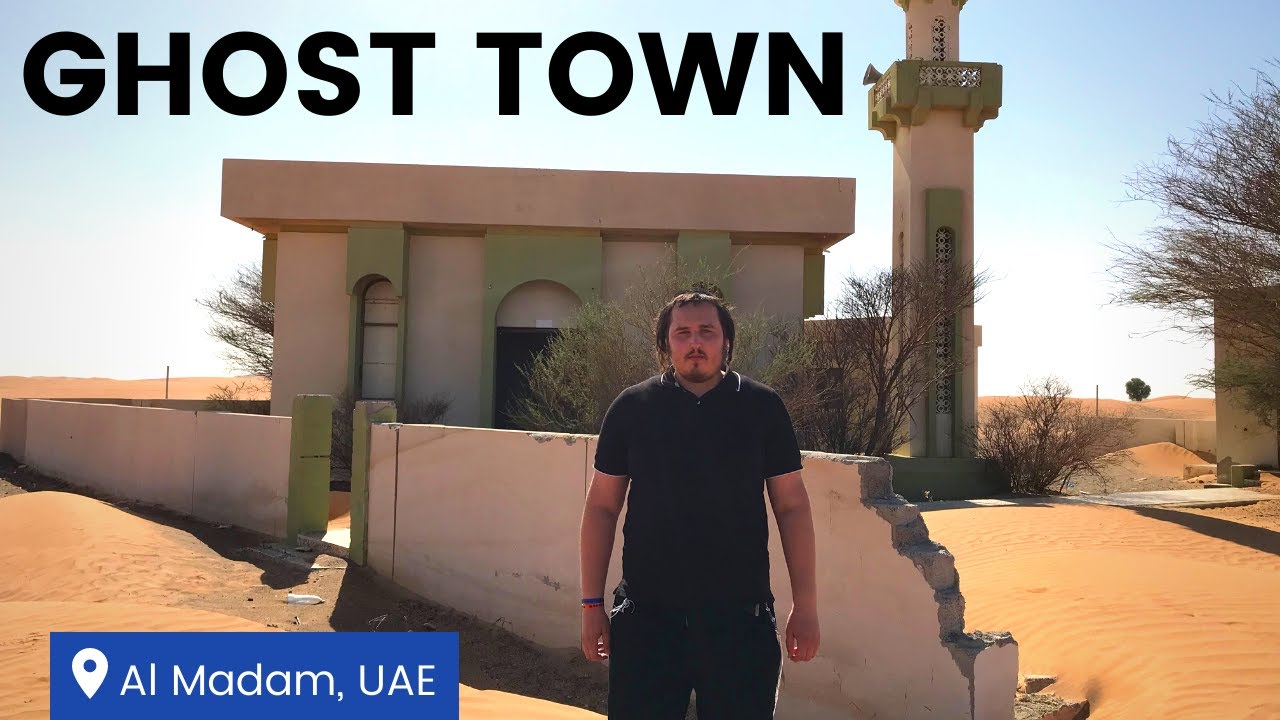 EXPLORING AN ABANDONED DESERT GHOST TOWN IN UAE 🇦🇪 (Al-Madam)