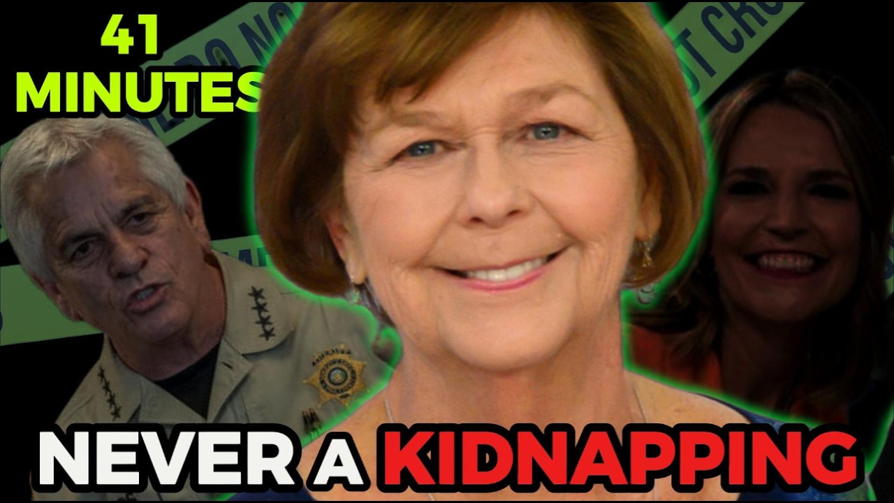 Nancy Guthrie: The Sheriff Knew in 41 Minutes — This Was Never a Kidnapping