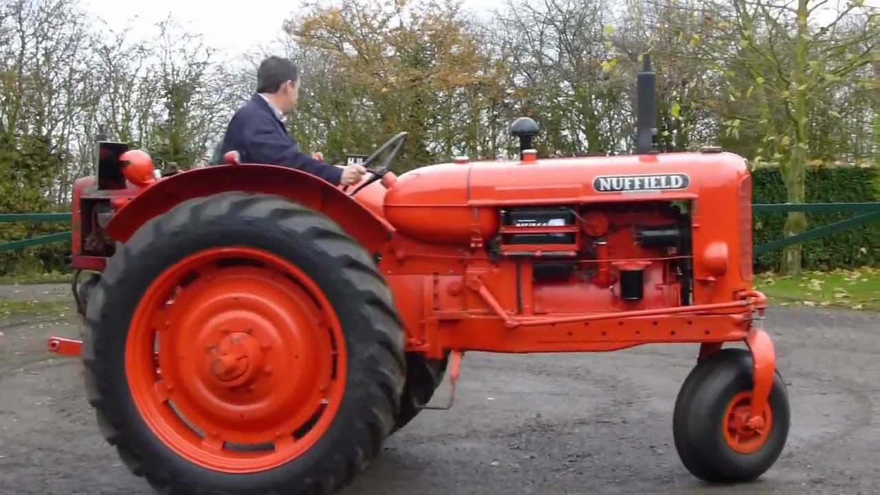 NUFFIELD M3 TRACTORS. 1949 & 1951.