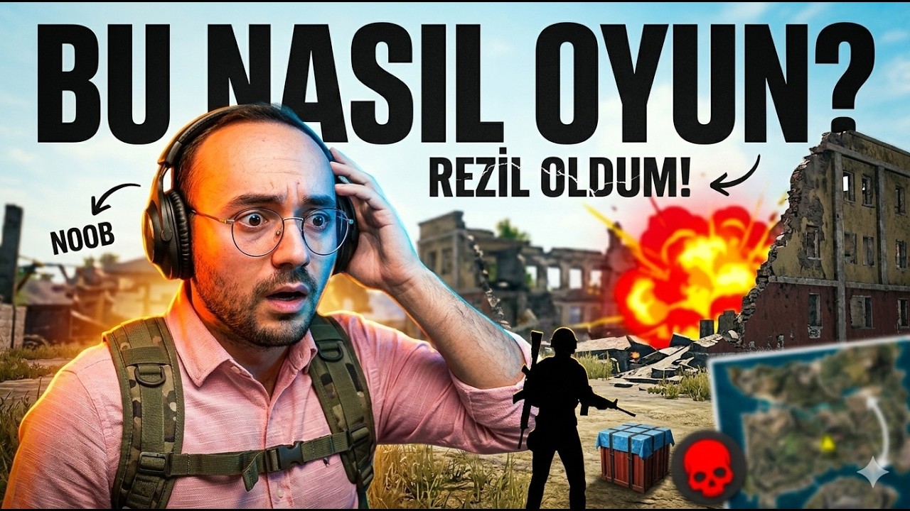 PUBG ÖĞRENMEYE ÇALIŞIYORUM! 🔫 (Taktik Verin!) #pubg #PUBGTürkiye #PUBGGameplay #Battlegrounds #Gamer