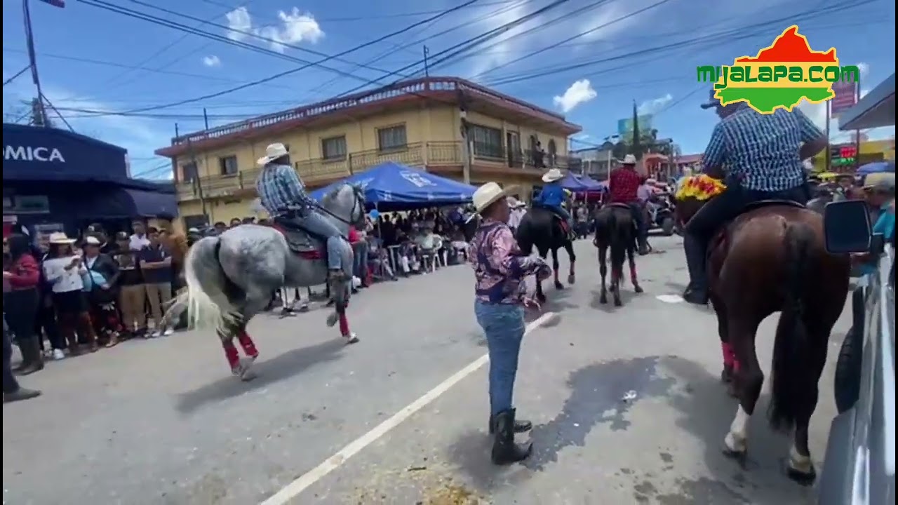 Parte final del Desfile Hípico Feria de Jalapa - 2023