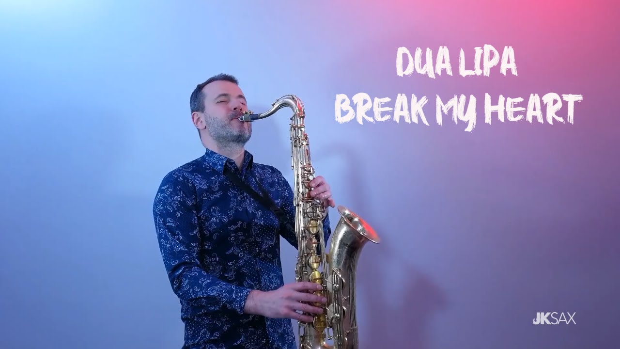 Dua Lipa - Break My Heart [Saxophone Cover by JK Sax]
