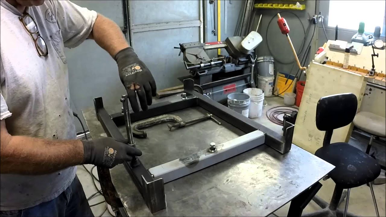 Granite plate stand part #1