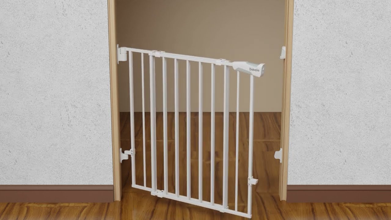 Installation: Babelio Boundless Series 2-in-1 Auto-Close Baby & Dog Gate