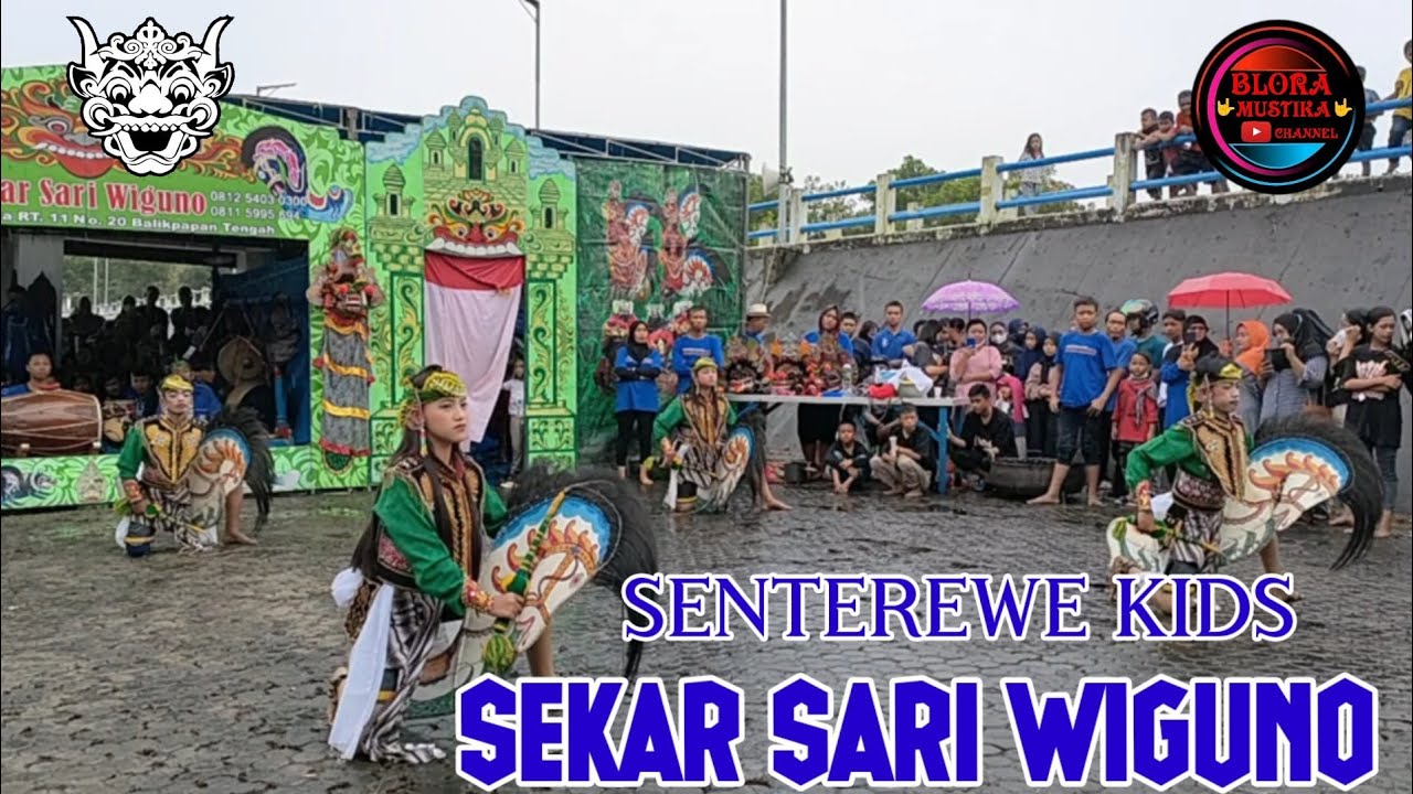 SEKAR SARI WIGUNO- tari senterewe kids- live perum papan lestari