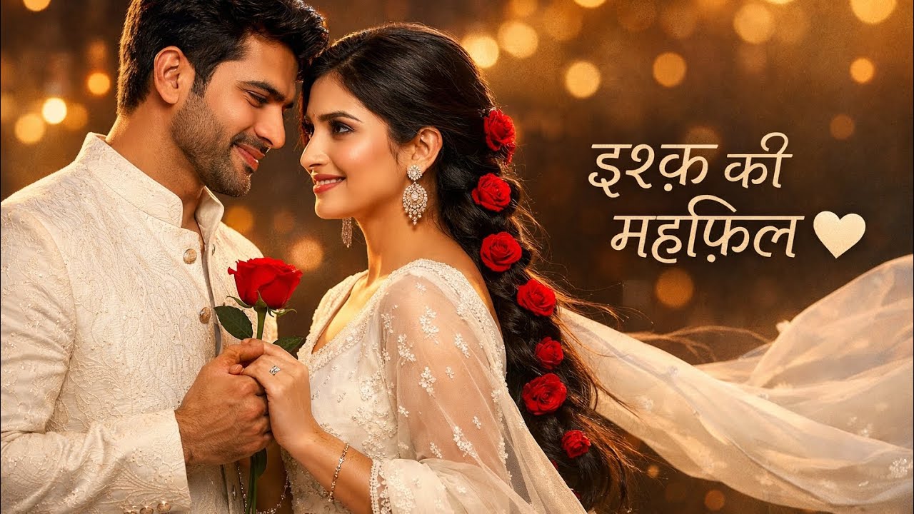 इश्क़ की महफ़िल 🤍 | عشق کی محفلSufi Romantic Love Song | Heart Touching Ishq | music 24