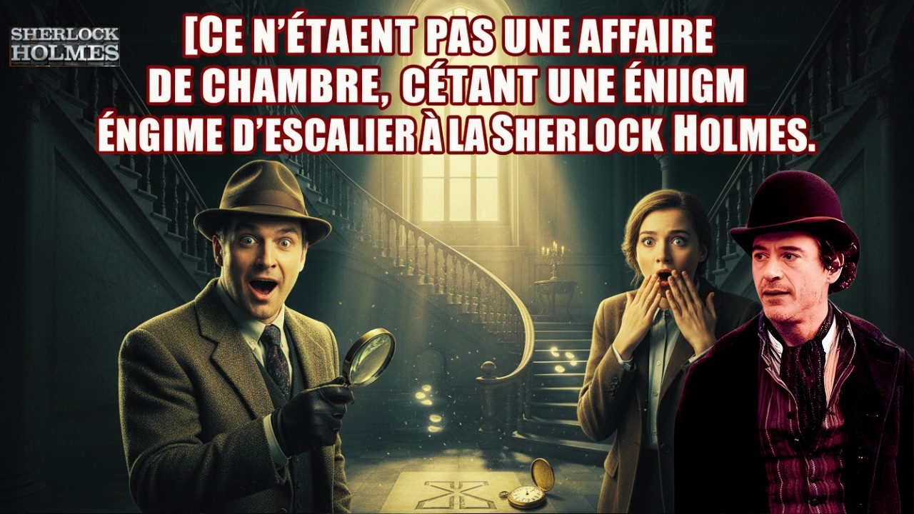Ce n'était pas une affaire de chambre, c'était une énigme d'escalier à la Sherlock Holmes.