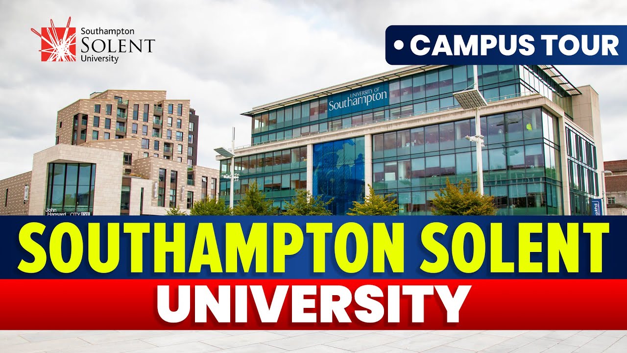 Southampton Solent University UK Full Campus Tour 🎓🇬🇧