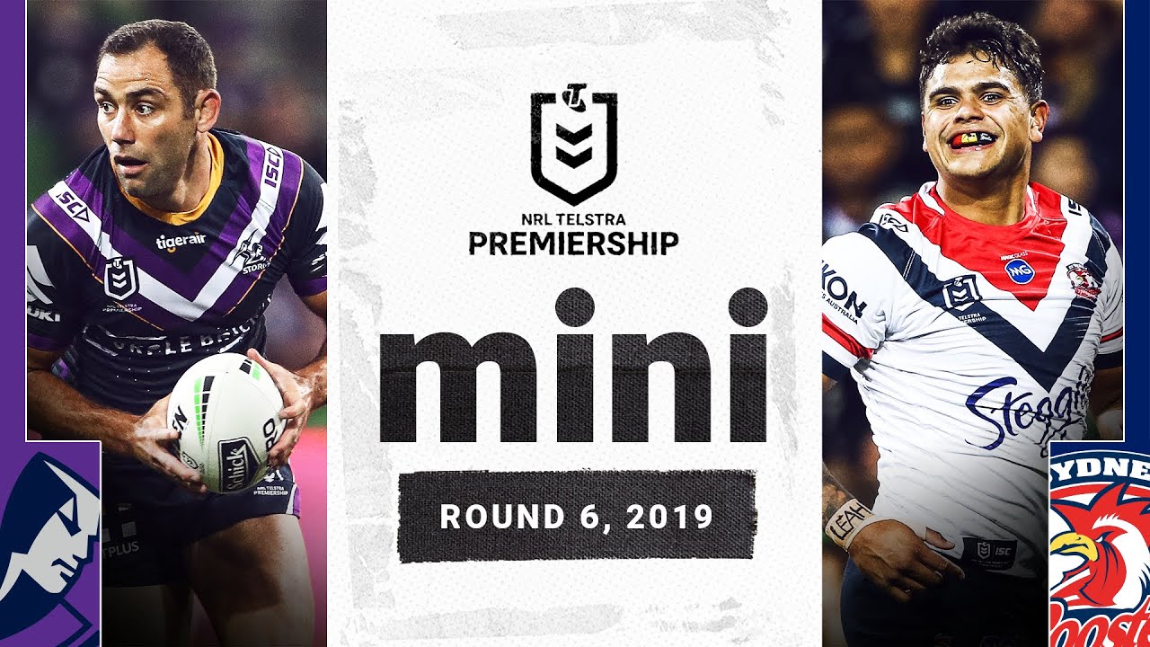 NRL Highlights | Another Storm and Roosters classic | Match Mini | Round 6, 2019 | NRL