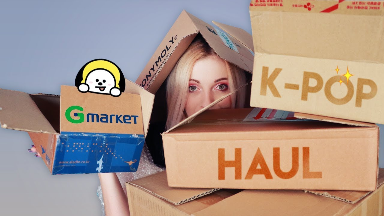 11KG OF K-POP! 🛍️ ALBUMS, BT21, COSMETICS