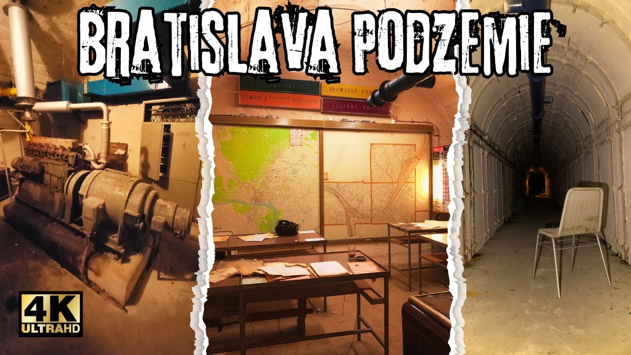 TOTO JE POD BRATISLAVOU!- Najväčší Atómový Kryt Na Slovensku! | URBEX