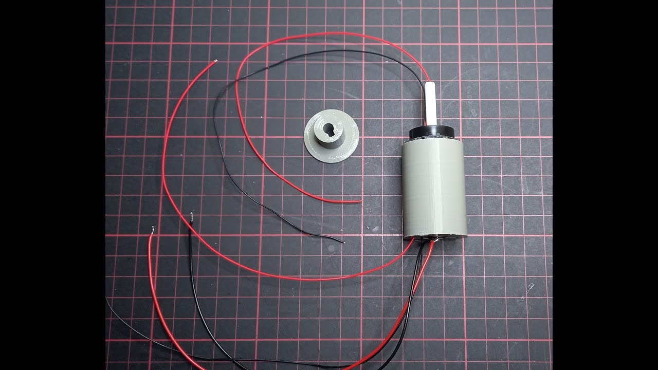 Umbausatz auf DC Motor für Faller Kettenkarussell 1:87 H0 - mit Schleifring - ersetzt Faller Motor