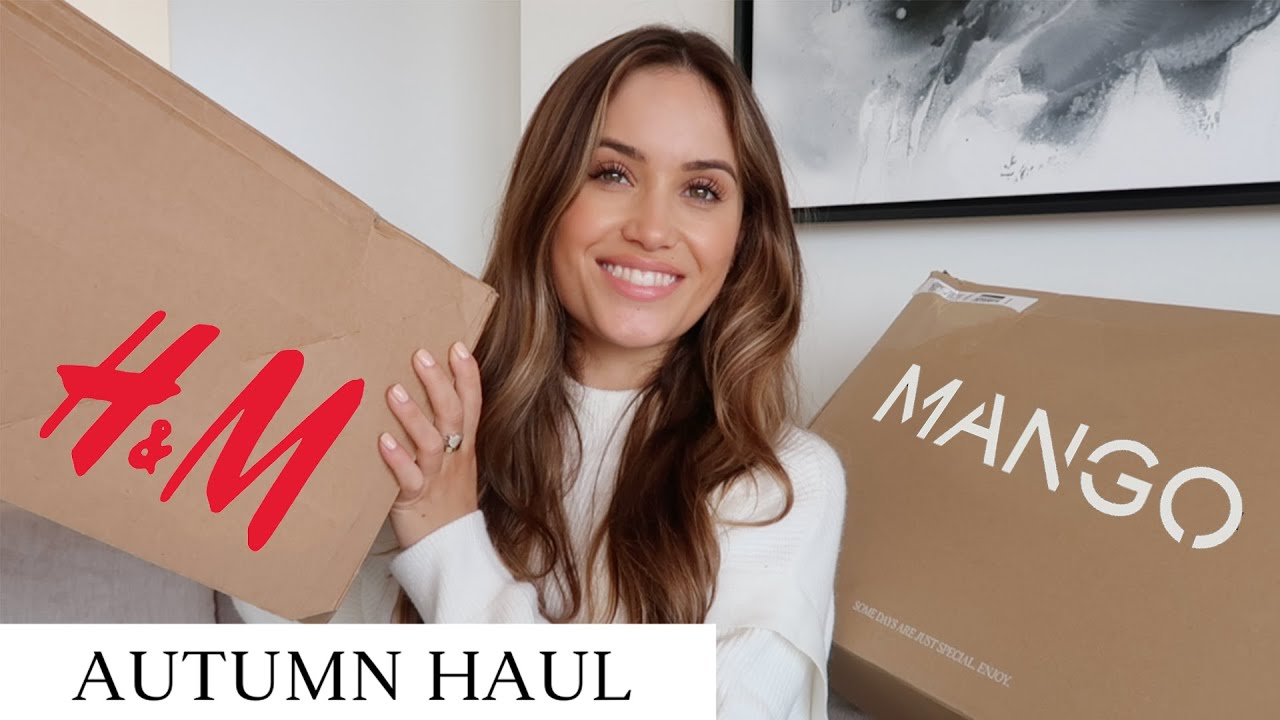 H&M AND MANGO AUTUMN HAUL | Kate Hutchins