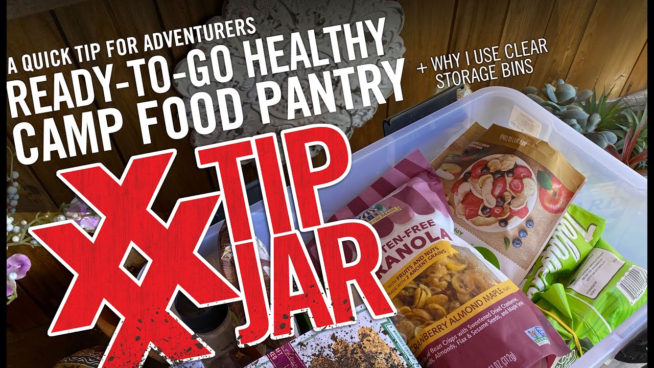 Ready-to-Go Car Camping Pantry - Healthy Food for Adventures