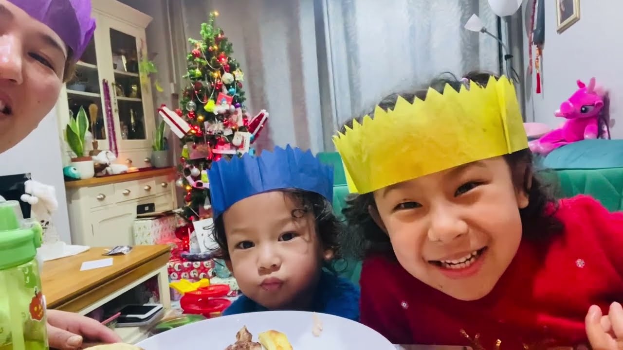 24th December Christmas Eve with my children #2024 #christmaseve #santa
