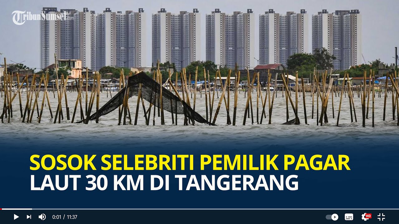 Sosok Selebriti Pemilik Pagar Laut Tangerang Sepanjang 30 Km, Dibongkar Nelayan: Sekarang Lagi Viral