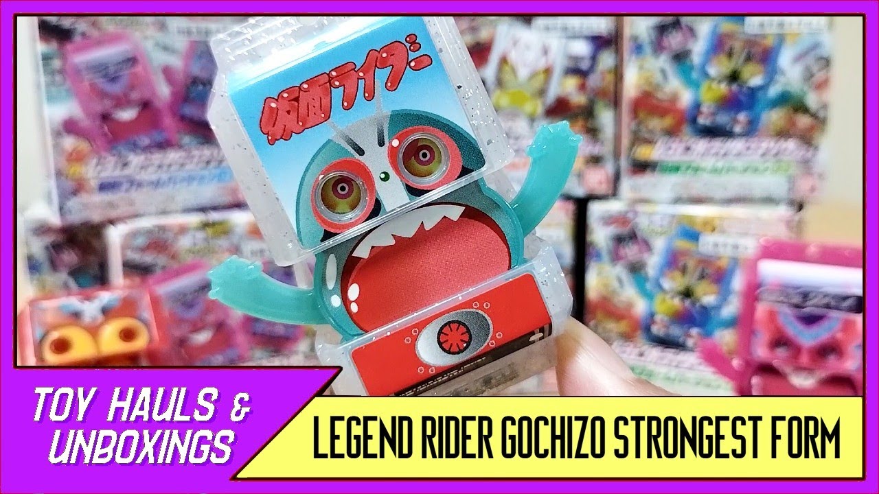 Final Form Legend Riders! DX LEGEND RIDER GOCHIZO SERIES STRONGEST! Kamen Rider Gavv Toy Review