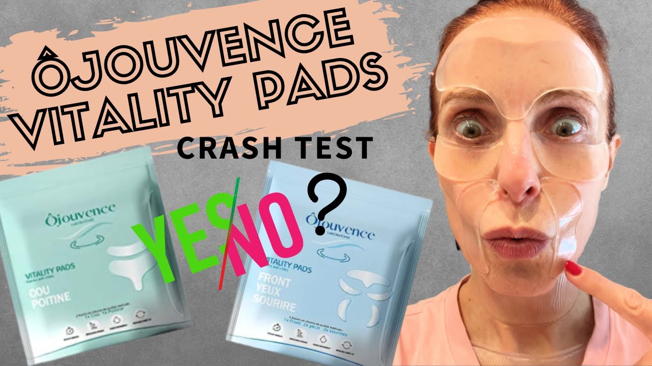 CRASH TEST DES VITALITY PADS ÔJOUVENCE : PATCHS ANTI RIDES ET LISSANTS EN SILICONE 💥 TOP OU FLOP ???